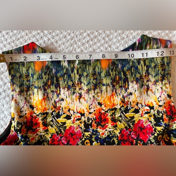 Cynthia Rowley women’s multicolor floral stretch fit and flare dress size 4. - Picture 5 of 11